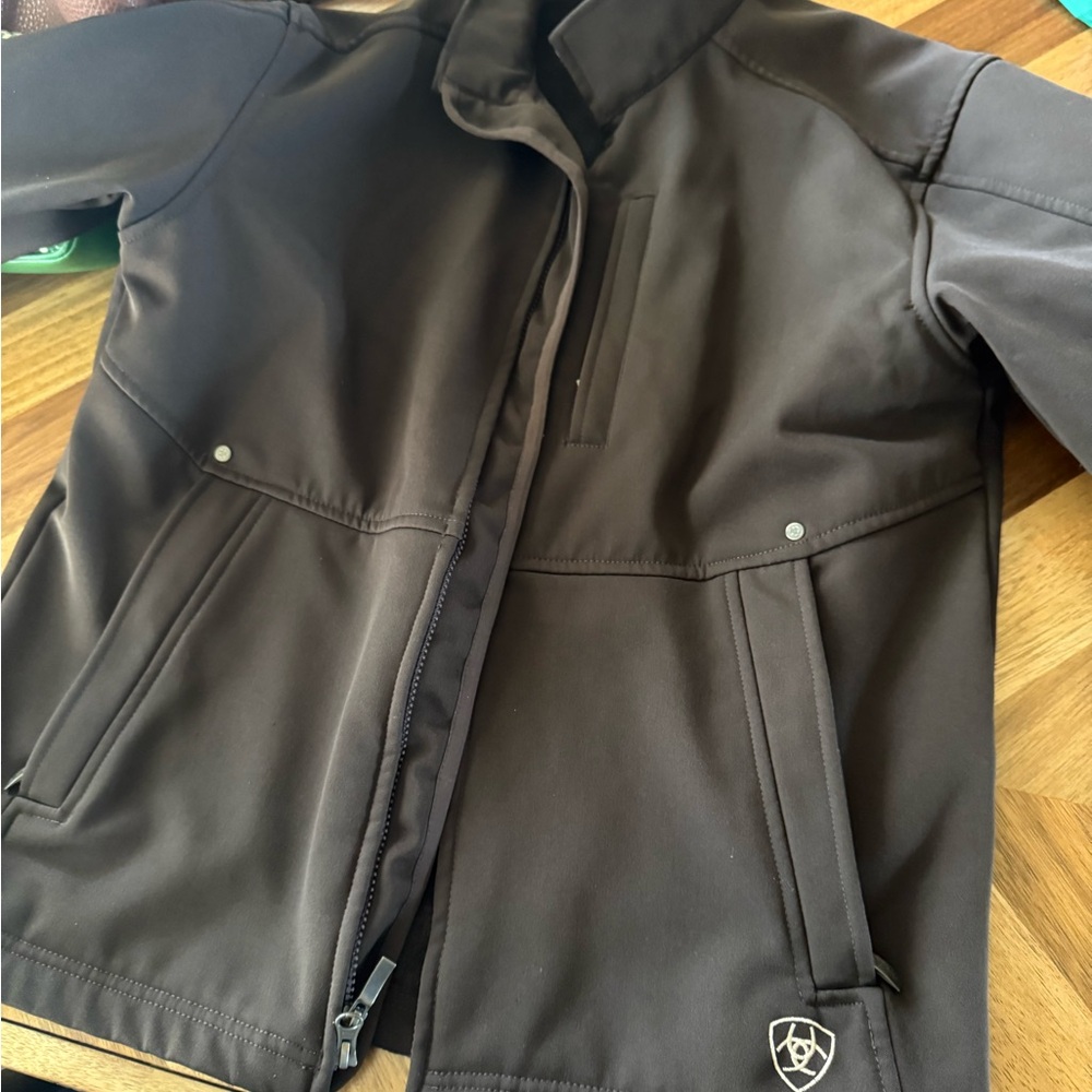 Ariat Dark Brown Softshell Jacket - image 1